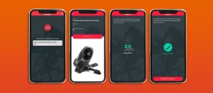 Elite App four mobile phone image Elite introduces Zwift Virtual Shifting compatible Direto XR(-T)