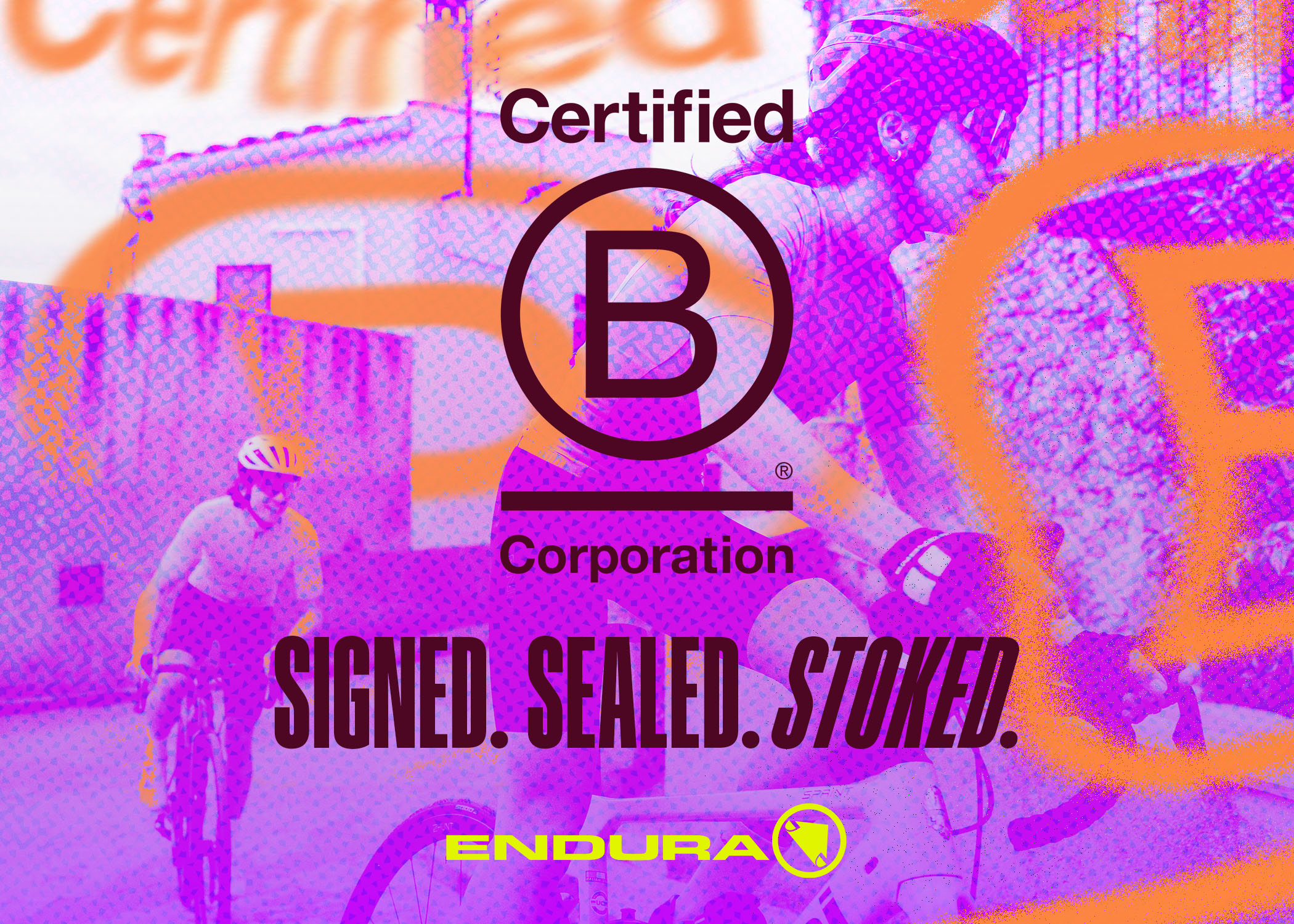 Endura bcorp roll out PR 2100x1500 road Endura becomes B Corp certified