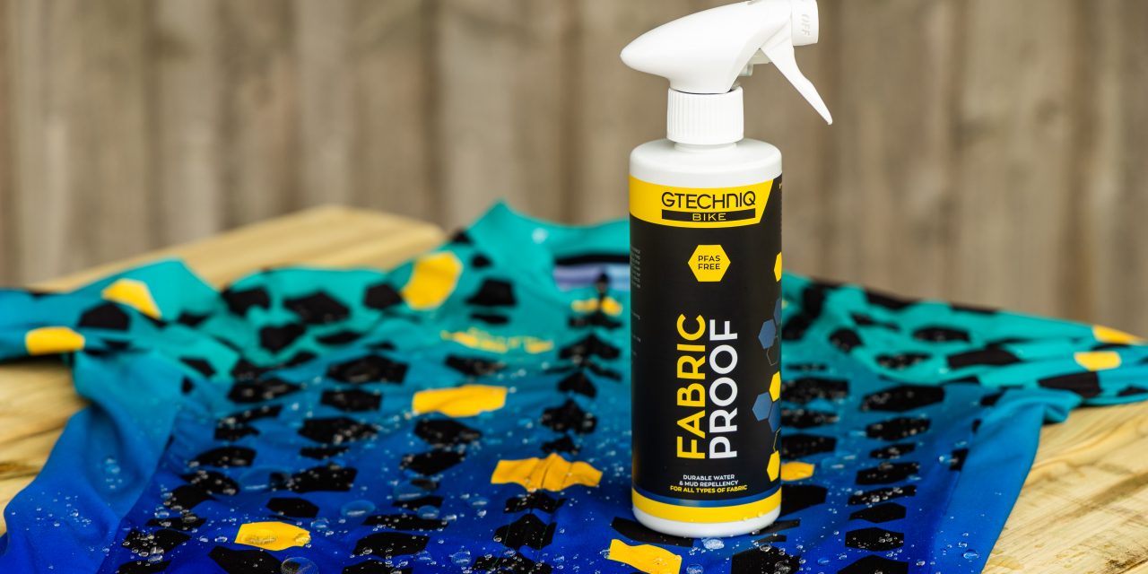 Gtechniq launches PFAS-free Fabric Proof spray for cycling apparel