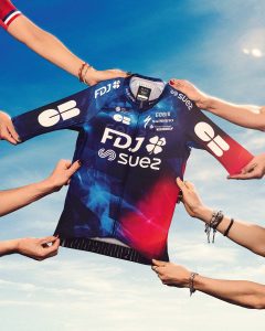 Gobik x FDJ Suez jersey shot FDJ-Suez and Gobik extend partnership until 2026