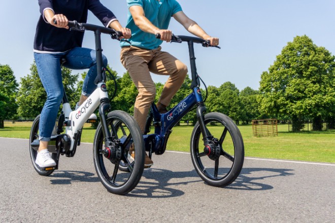 Gocycle teams up with Clarence Court Eggs to promote health benefits of e-bikes