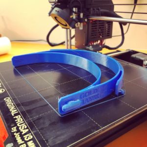 Goldhawk Face Shield 1 Goldhawk to 3D print face shields for health workers