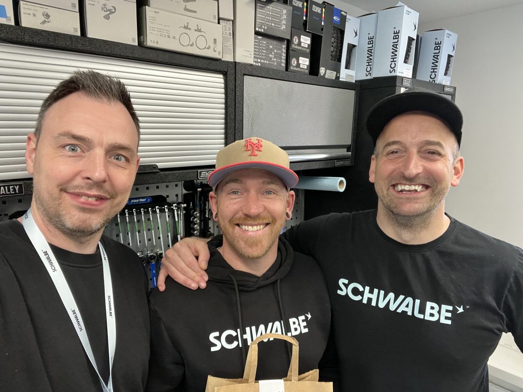 Schwalbe UK Hits the Road with a ‘Brew and a Biscuit’ for Local Bike Shop Week