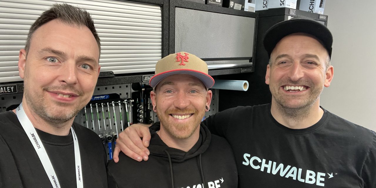 Schwalbe UK Hits the Road with a ‘Brew and a Biscuit’ for Local Bike Shop Week