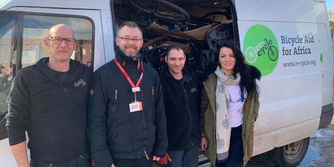 Greater Anglia donates more than 300 abandoned bikes to Re-Cycle