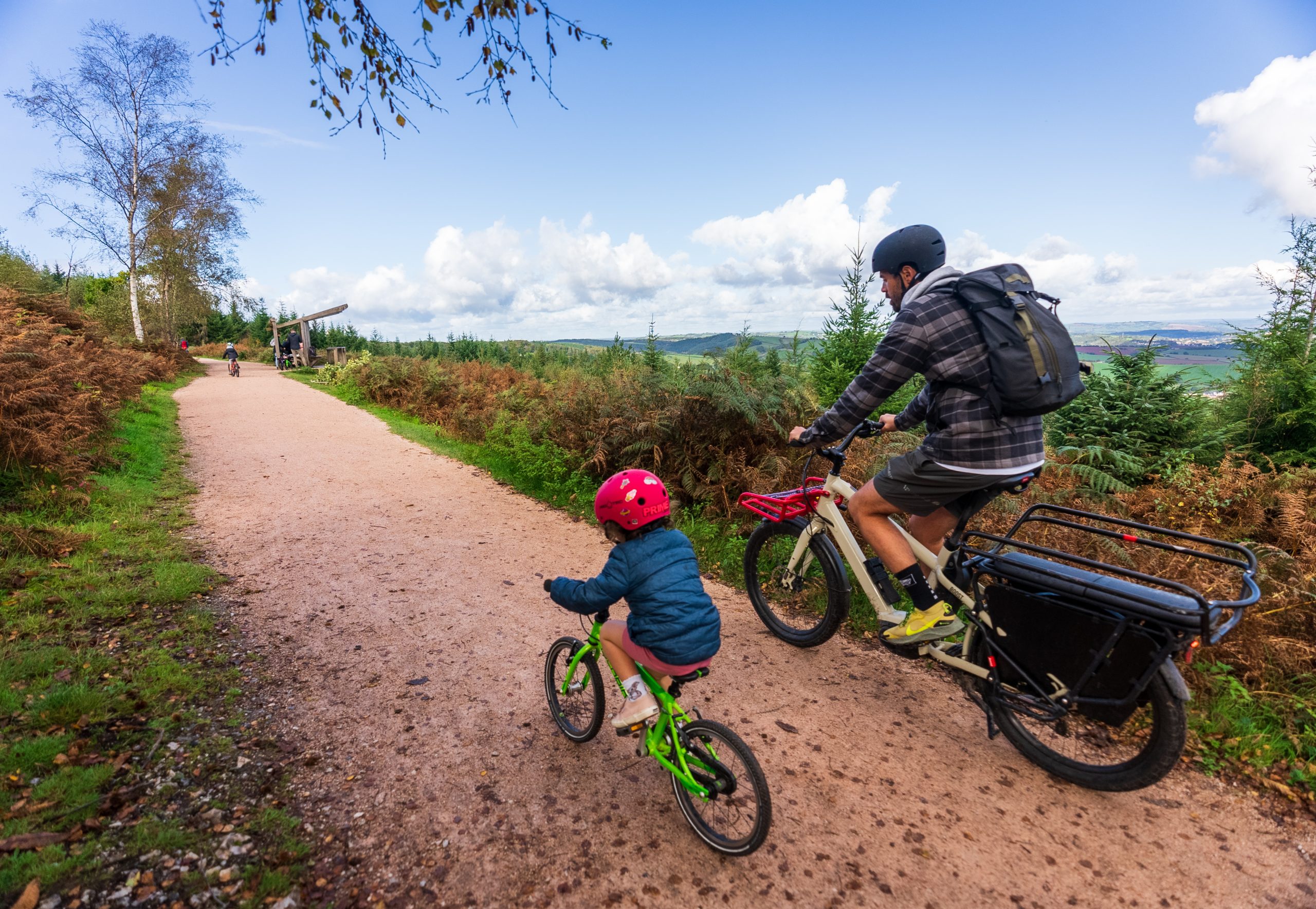 HALDON BIKES BEN AND FAM 17 scaled Forestry England seeks partner to operate Haldon Forest Park Cycle Hire