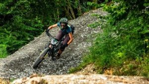 Hafod Trails berm Hafod Trails named iBikeRide UK Trail of the Year 2025