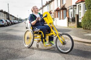 Handcyle 2 creidt TfL 1 Wheels for Wellbeing releases annual survey on needs and experiences of disabled cyclists