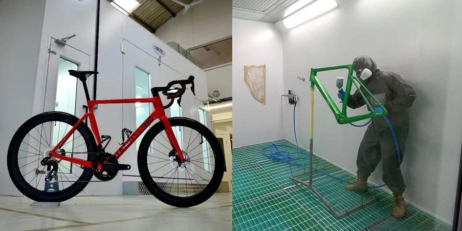 Handsling paint 2 Handsling opens in-house frame painting facility