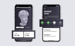 Hexr to make bespoke helmets with smartphone fitting app2 Hexr to make bespoke cycling helmets with new smartphone fitting app