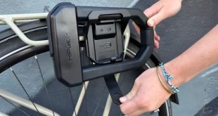 Hiplok pannier mount Hiplok introduce anti-angle grinder 1000 Series D locks to European audience