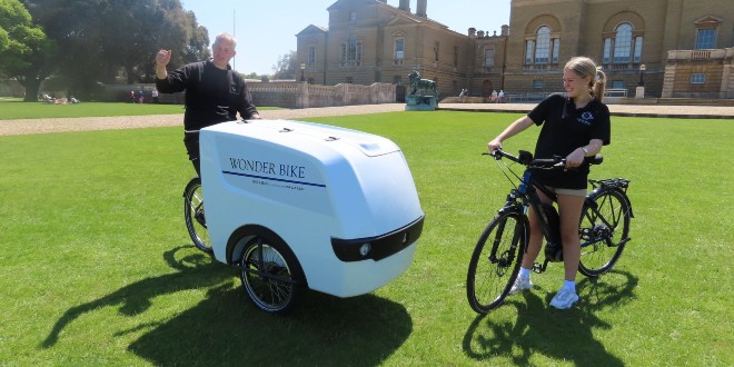Holkham trialling Raleigh e-bikes and e-cargo bikes