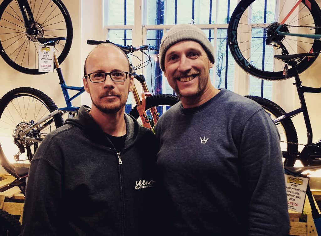 Matthew and Steve Peat