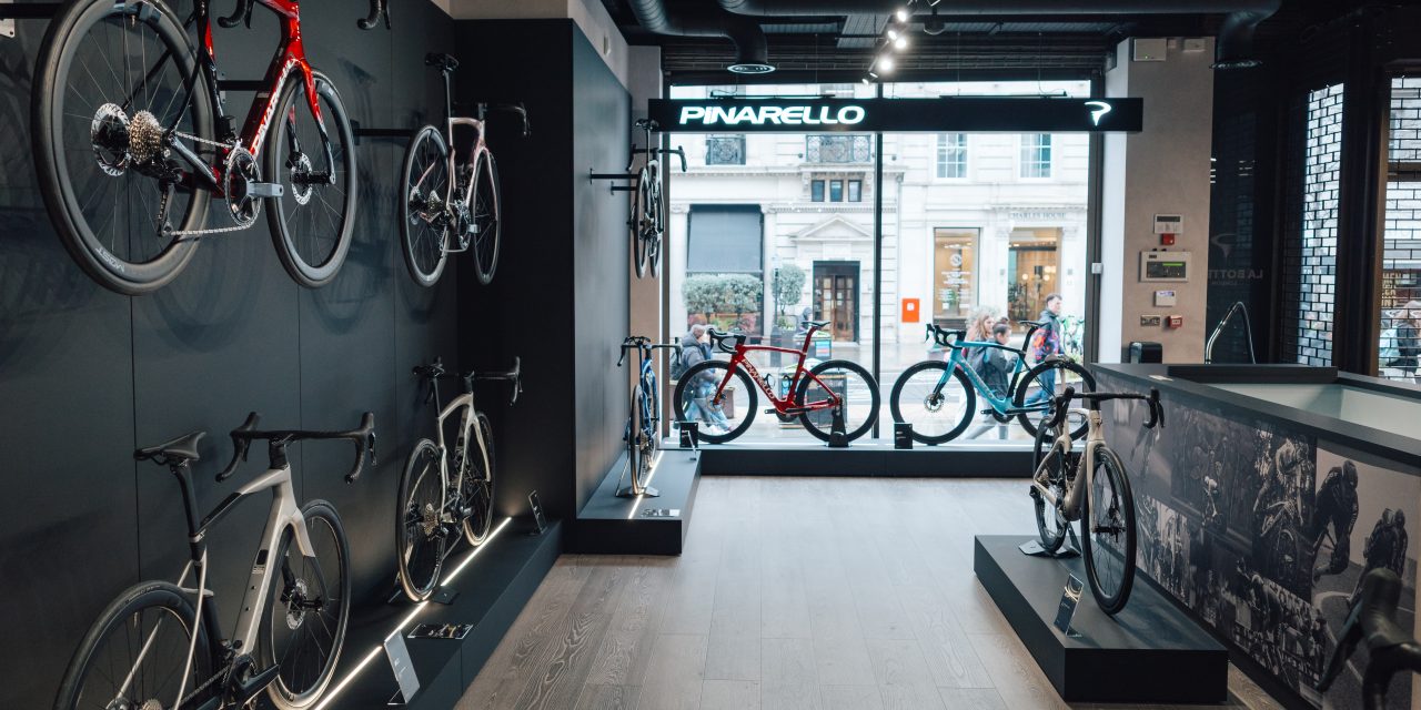 Pinarello opens refreshed bottega on London’s Regent Street