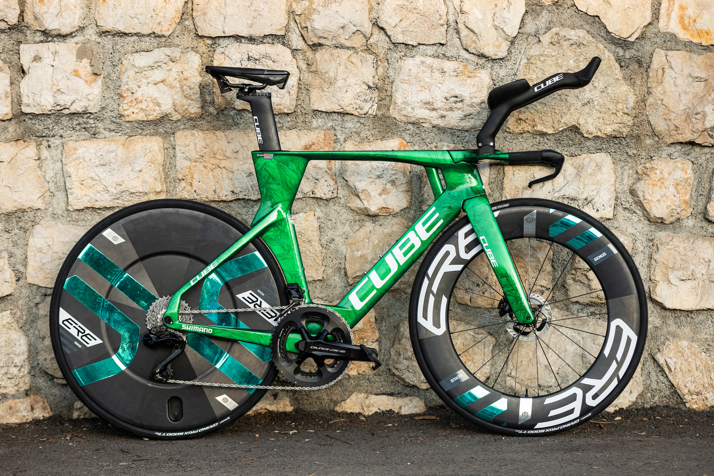 IMG 5005 Ere Research presents custom time trial wheels for green jersey winner Biniam Girmay