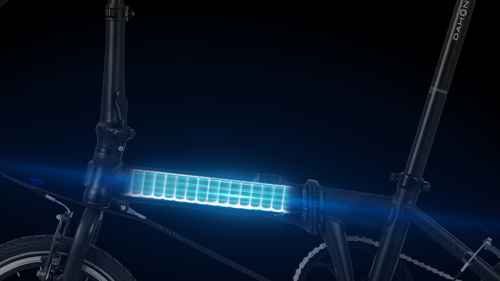 Integrated Battery DAHON K-Feather: Redefining Minimalist Electric Mobility
