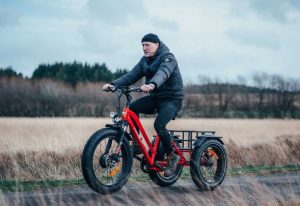 Jorvik founder on tricycle Jorvik Tricycles expands with new Southampton showroom