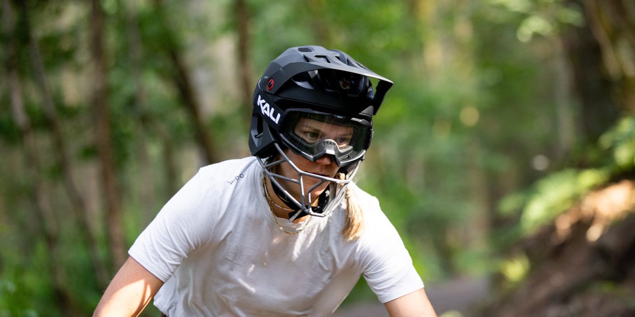 Kali Protectives launches Kru full-face trail helmet with 360° titanium chin bar