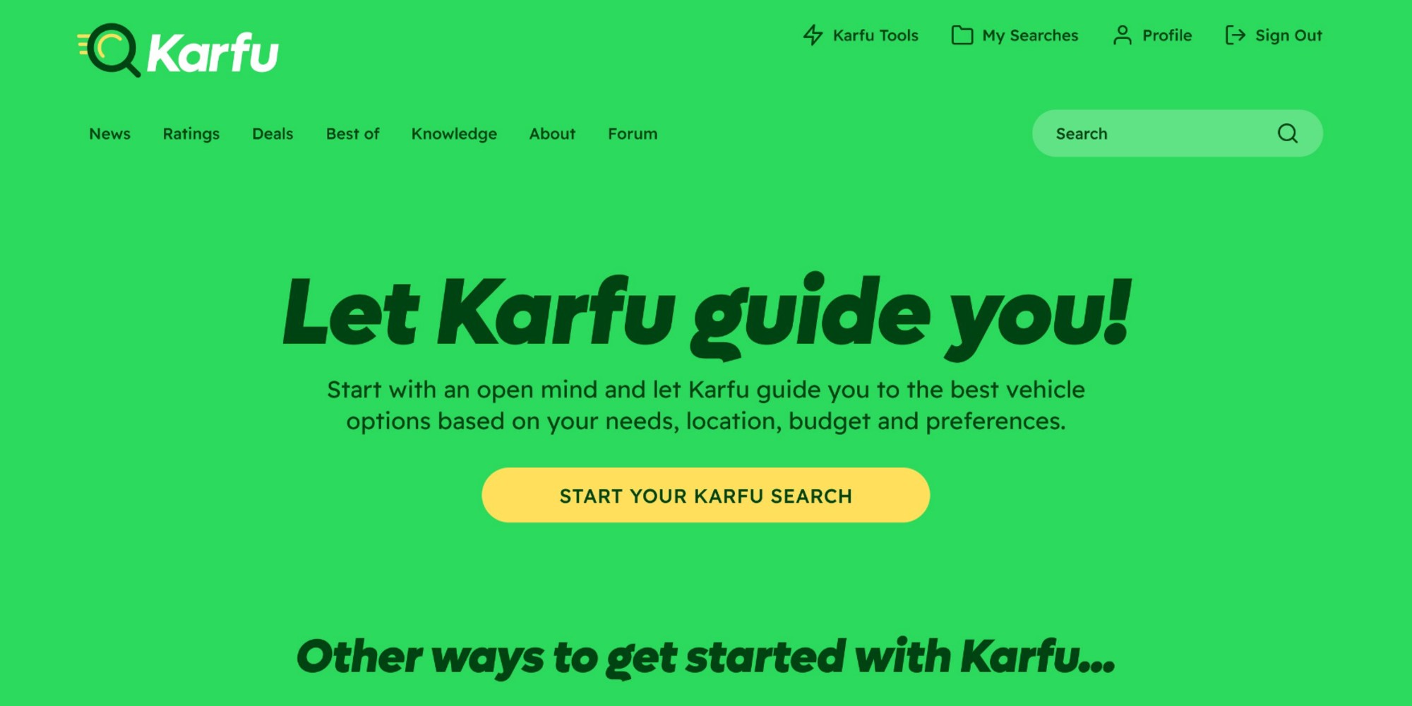 Mobility comparison site Karfu set to launch this year