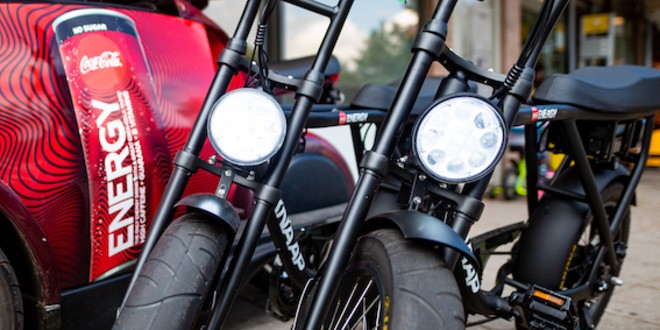 Knaap Bikes teams up with Coca Cola for Coke Energy drink launch in the Netherlands