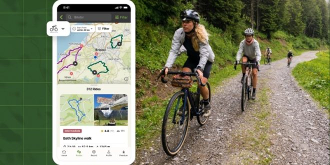 Komoot 2 Komoot launches 160,000 ready-made gravel routes