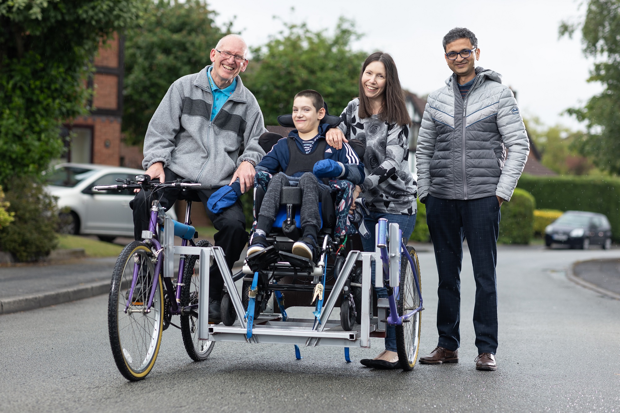Insync and inventor pushing ahead with special needs trike design