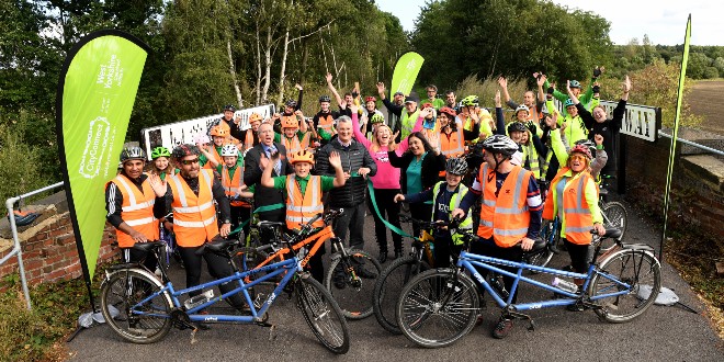 Latest section of the Castleford Greenway opens