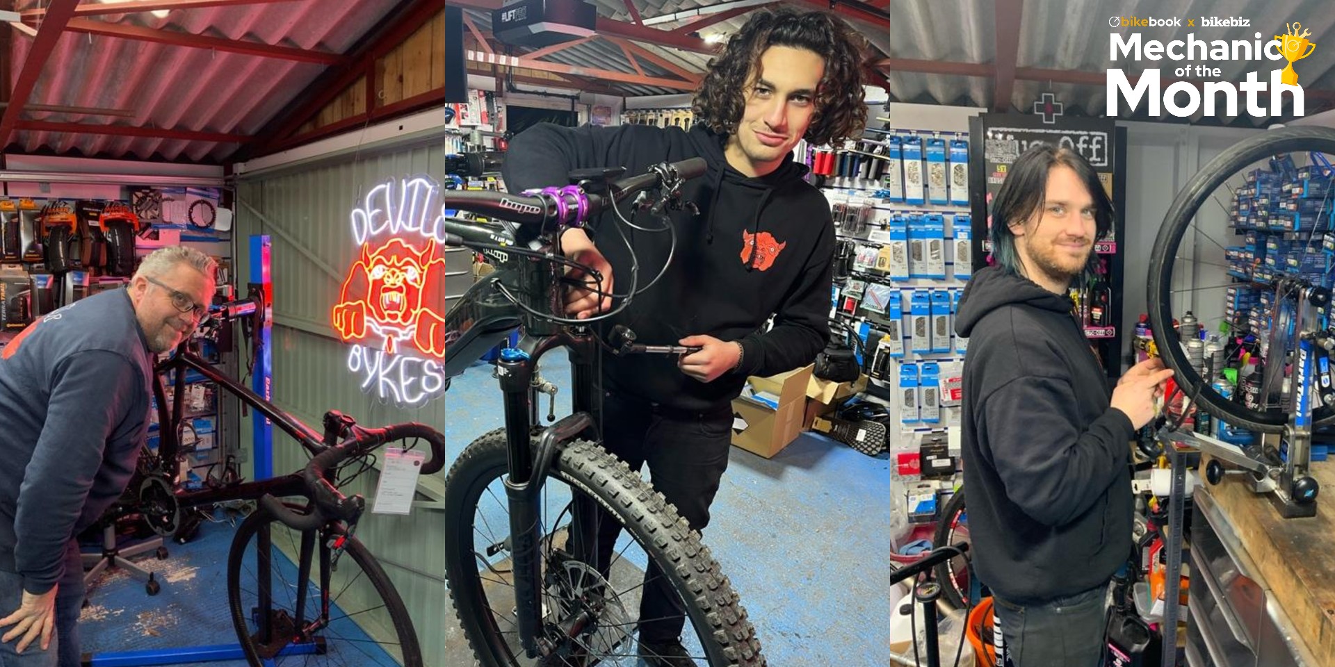 Mechanic of the Month: The Devils Bykes Team