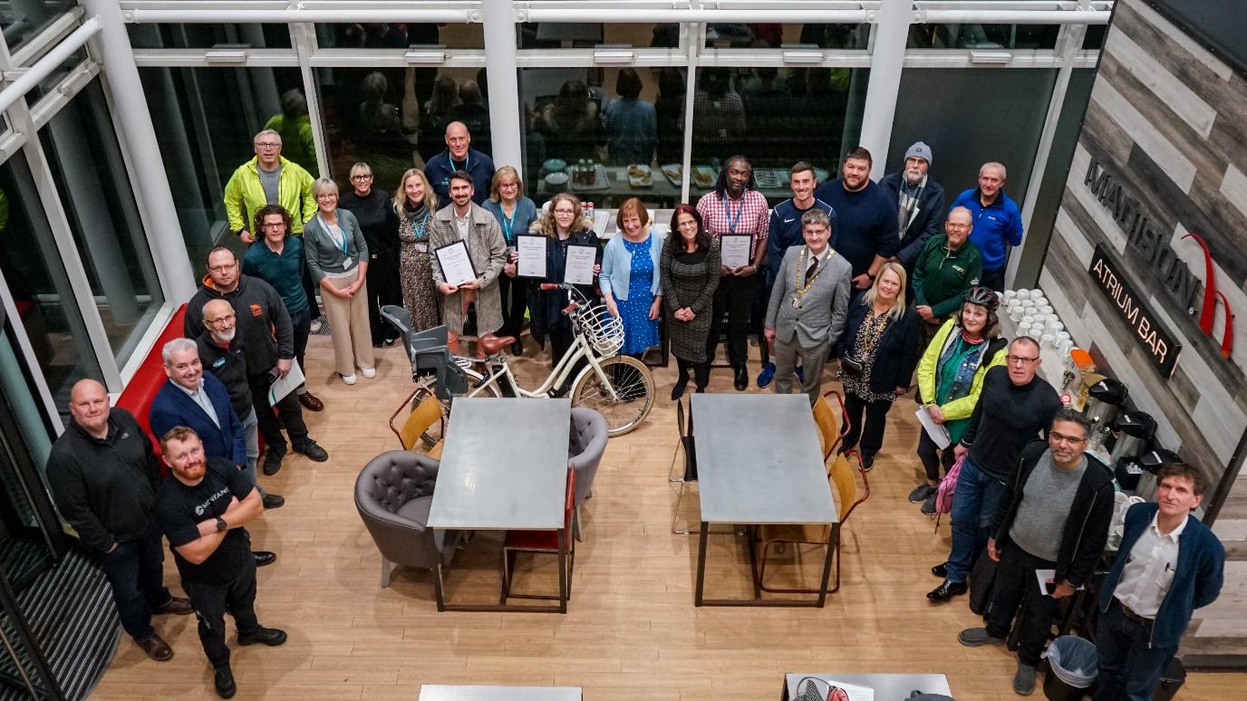 Madison hosts Mayor’s Cycling Awards to celebrate people getting on their bikes in Milton Keynes