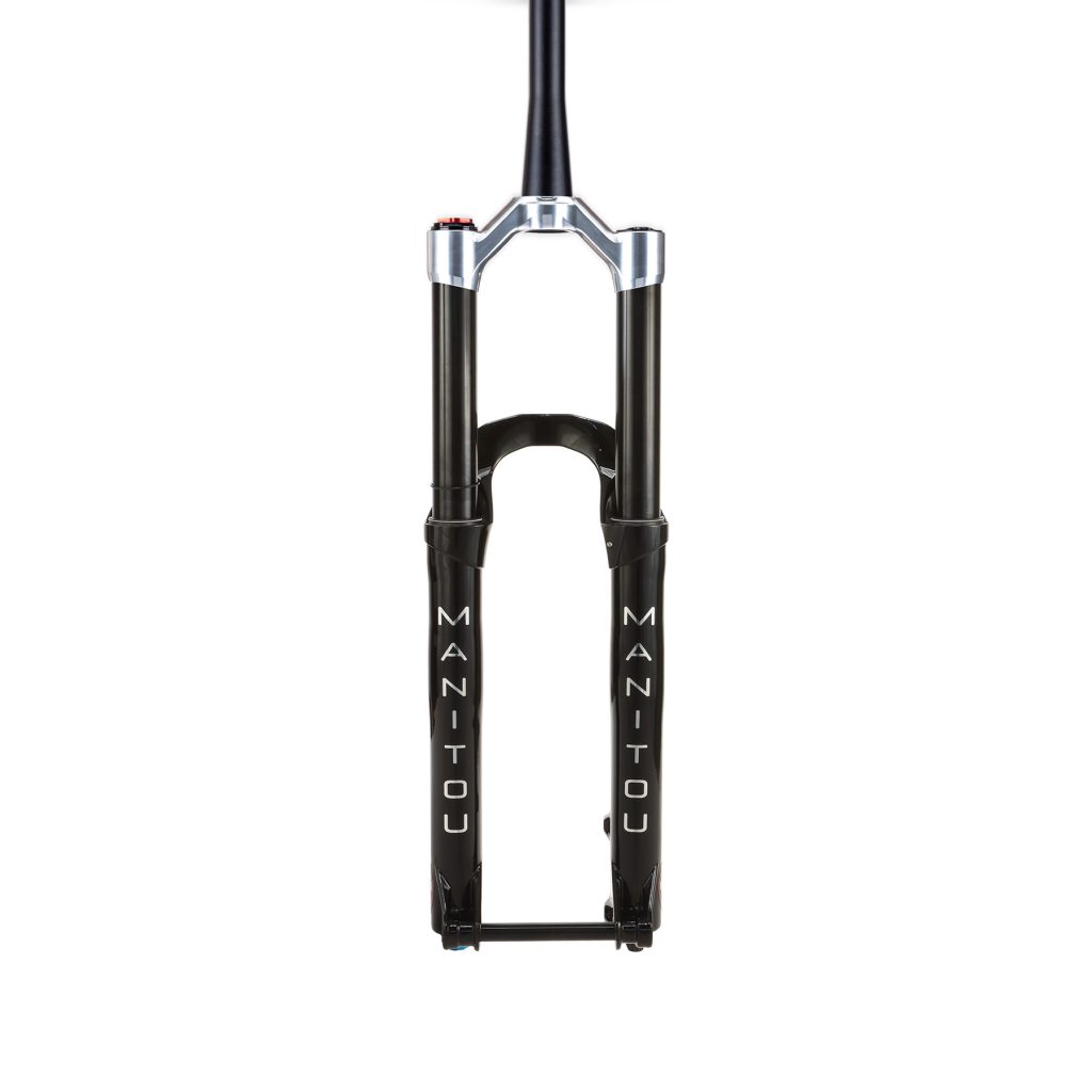 Mezzer Pro Manitou's new Mezzer long-travel fork focuses on "physics, not fashion" with a re-engineered internal platform