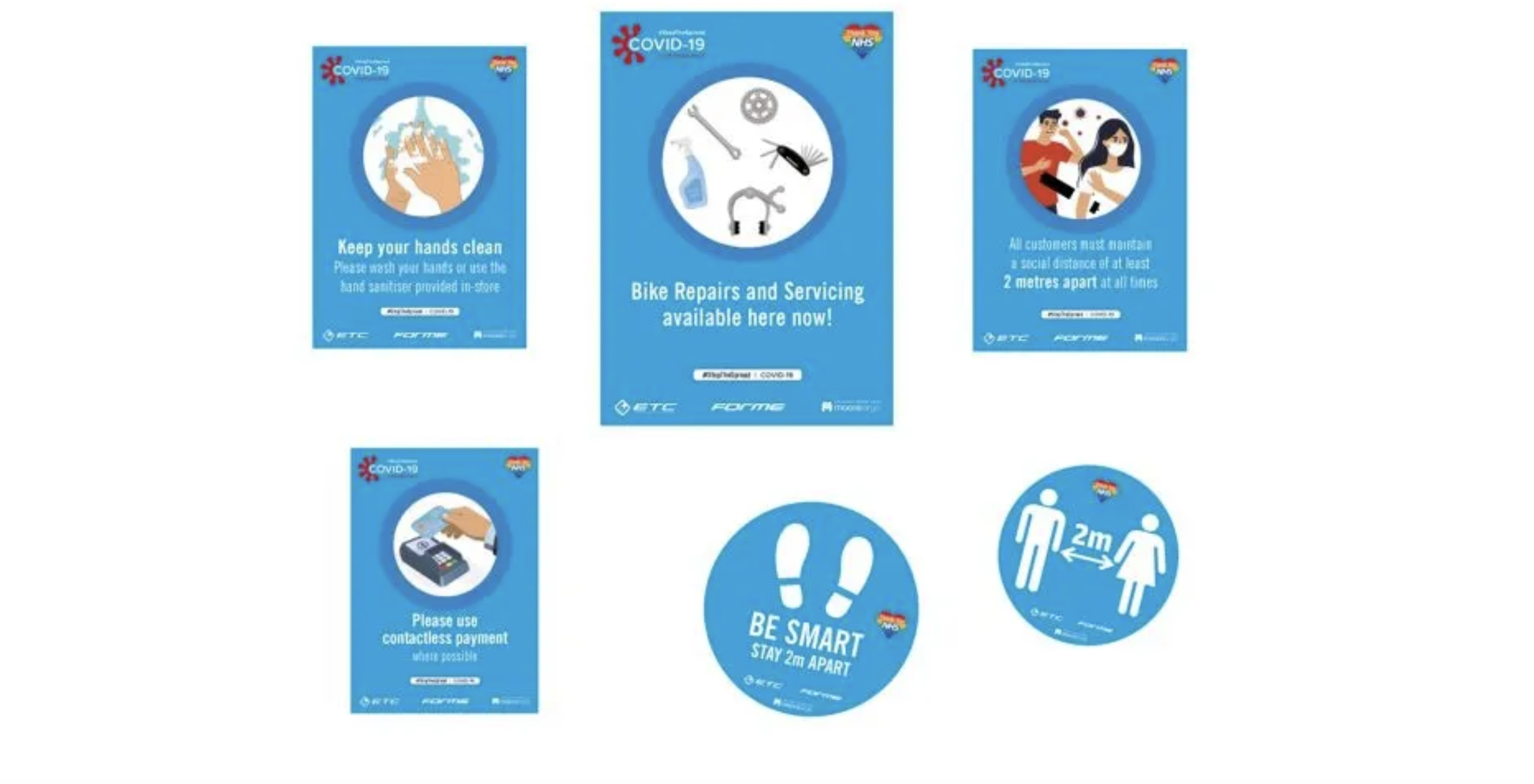 Moore Large launches COVID-19 in-store branding pack