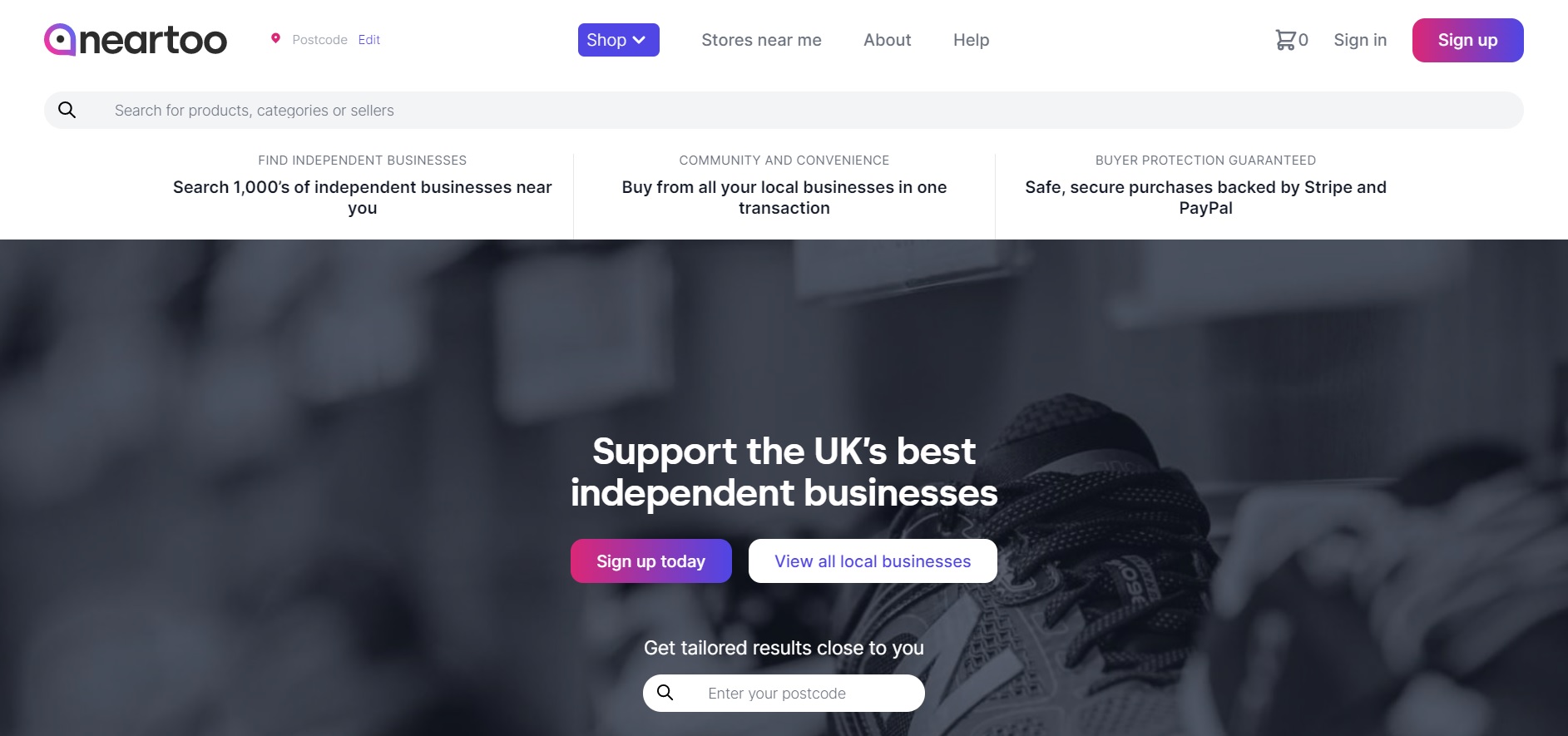 Bira offering support for high street with official public launch of online trading platform Neartoo
