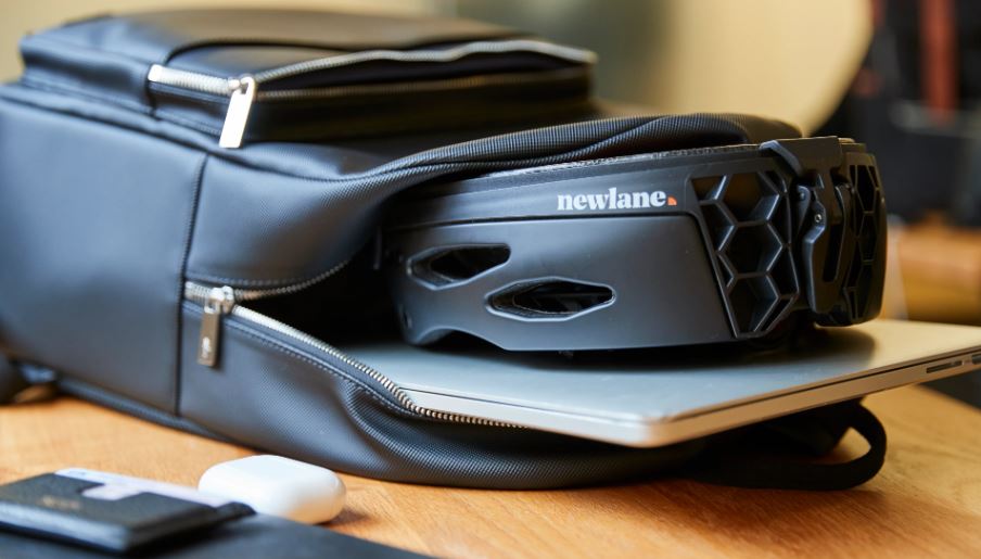 Newlane foldable helmet makes positive impression