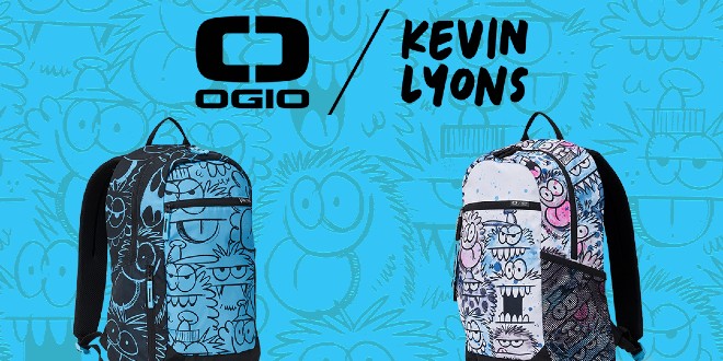 Ogio teams up with artist Kevin Lyons for new range