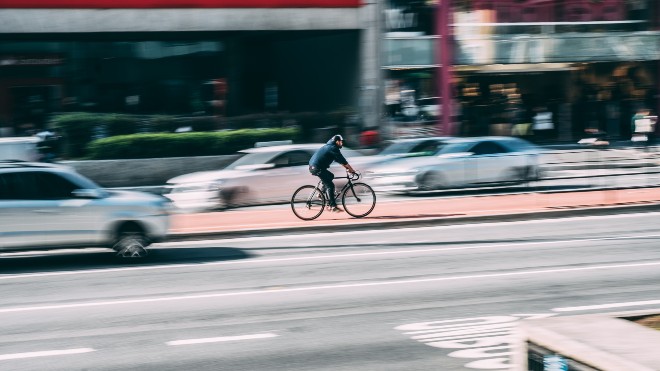35% of cyclists “have been involved in a road traffic accident”