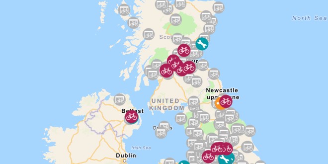 Online map launched to help key workers find cycle-related offers