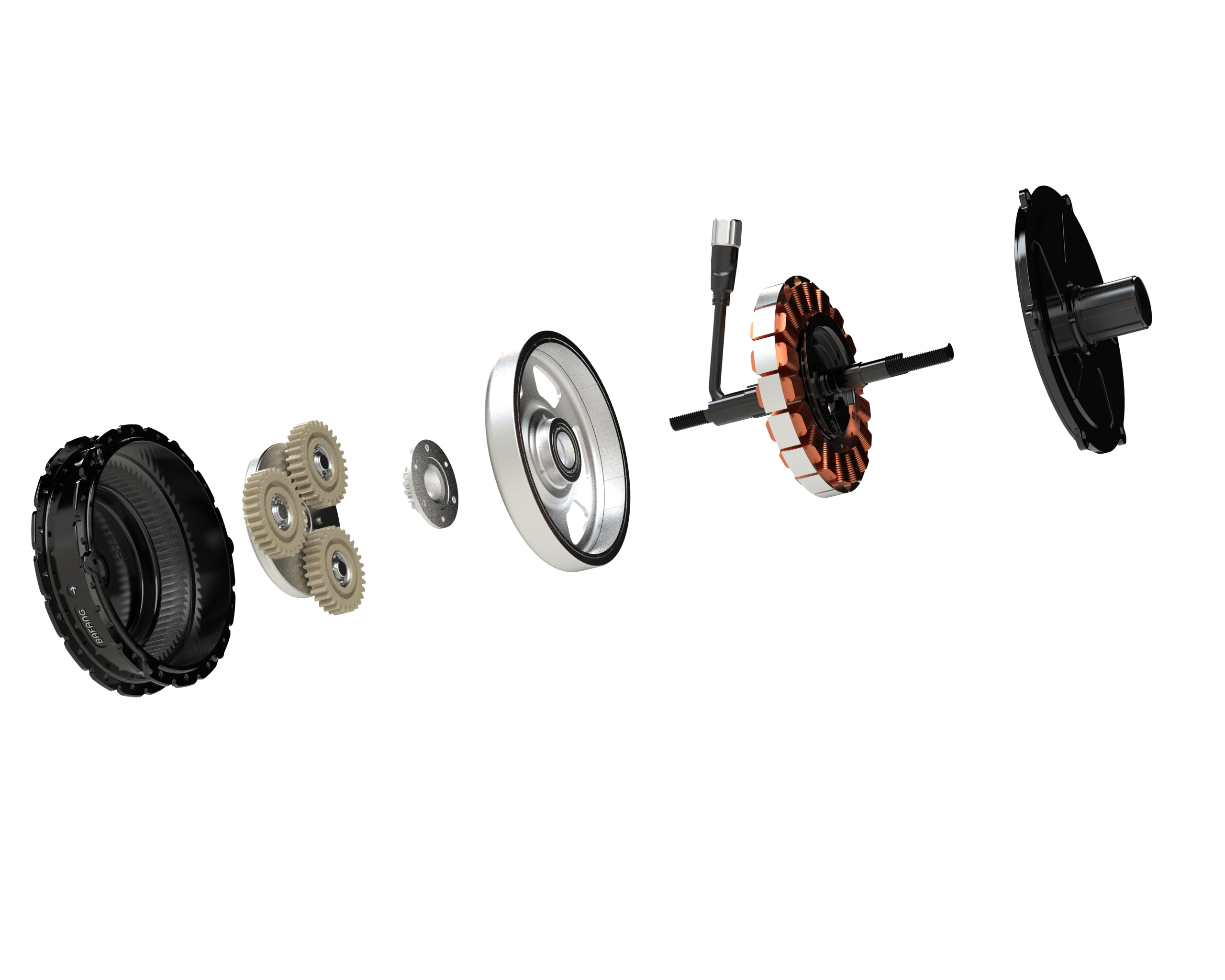 Outer Rotor Gear Reduction Structure scaled Inner Rotor vs. Outer Rotor: Bafang Delves into the Core Differences of eBike Motors
