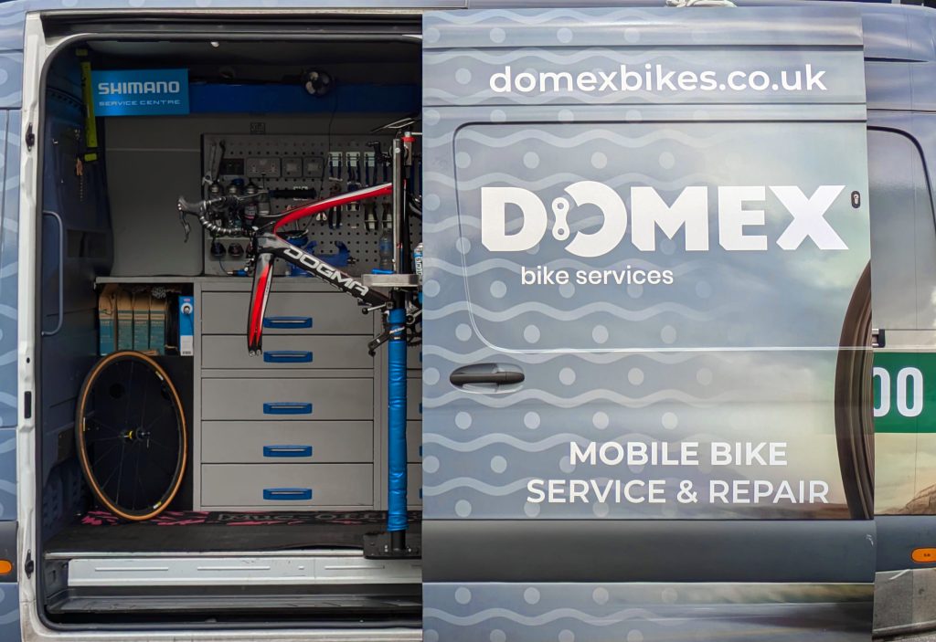 PICTURE 2 1 Repairs on the road with Domex Bikes