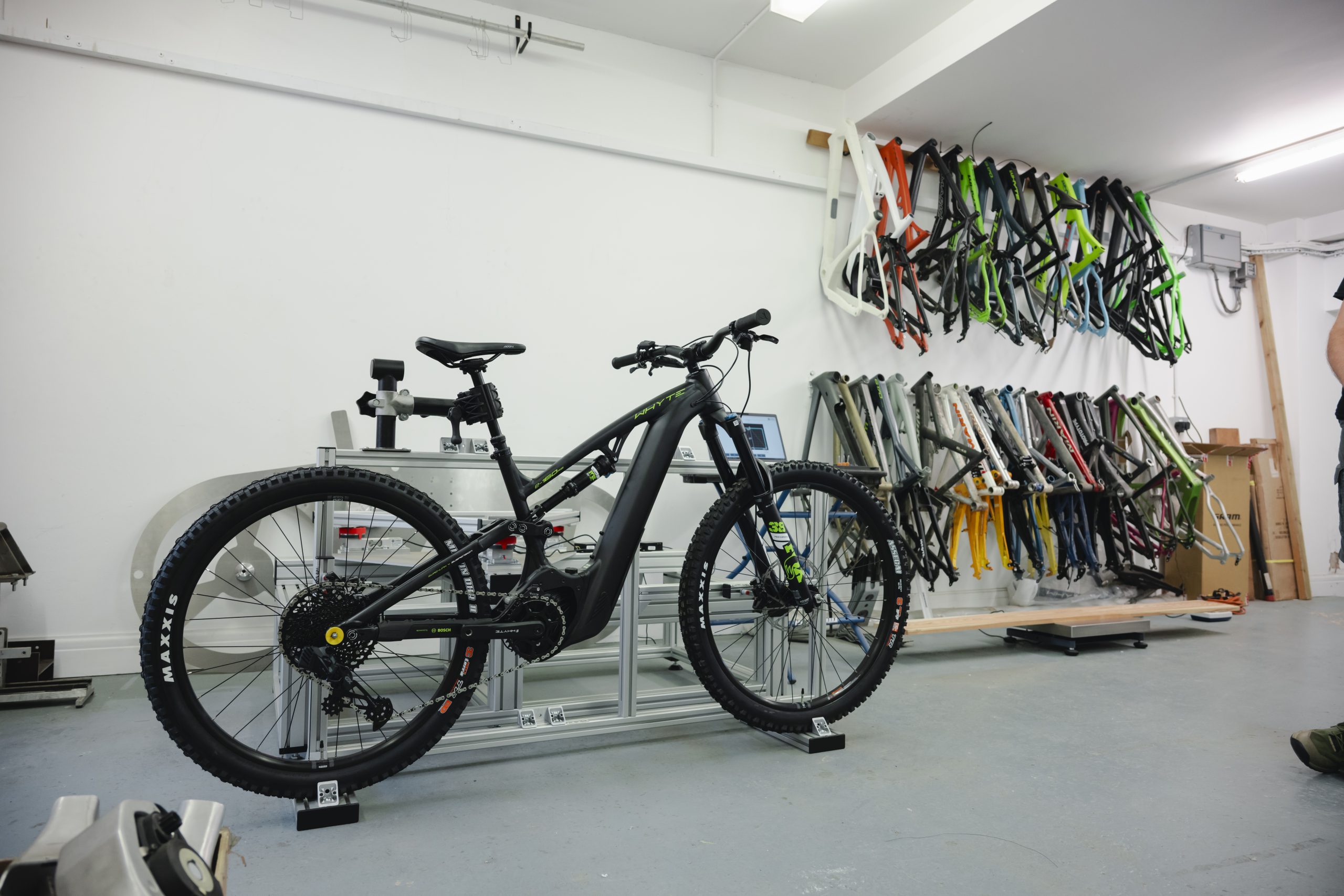 PICTURE 3 Whyte Centre of Gravity rig Credit Roo Fowler scaled How Whyte Bikes is engaging with a new audience while retaining its MTB roots