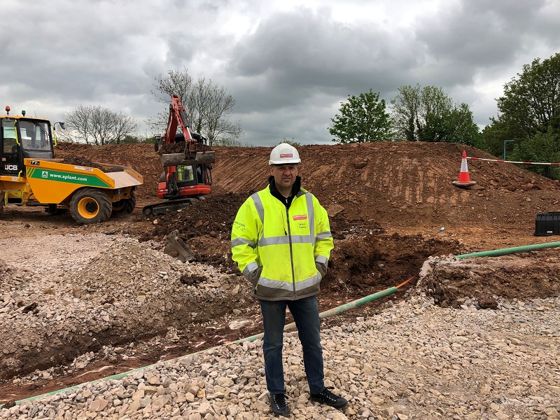 Paligap’s new zero carbon warehouse and office build gets underway