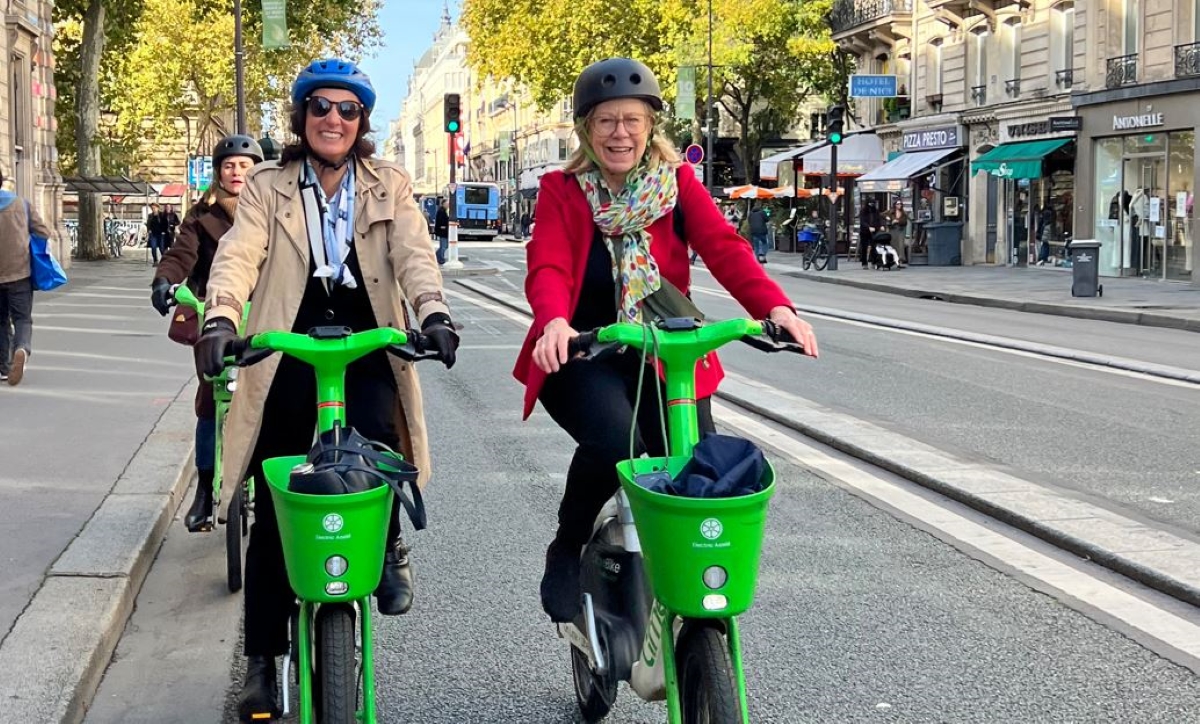 Parliamentary group travels to Paris to explore recent rapid transformation for active travel
