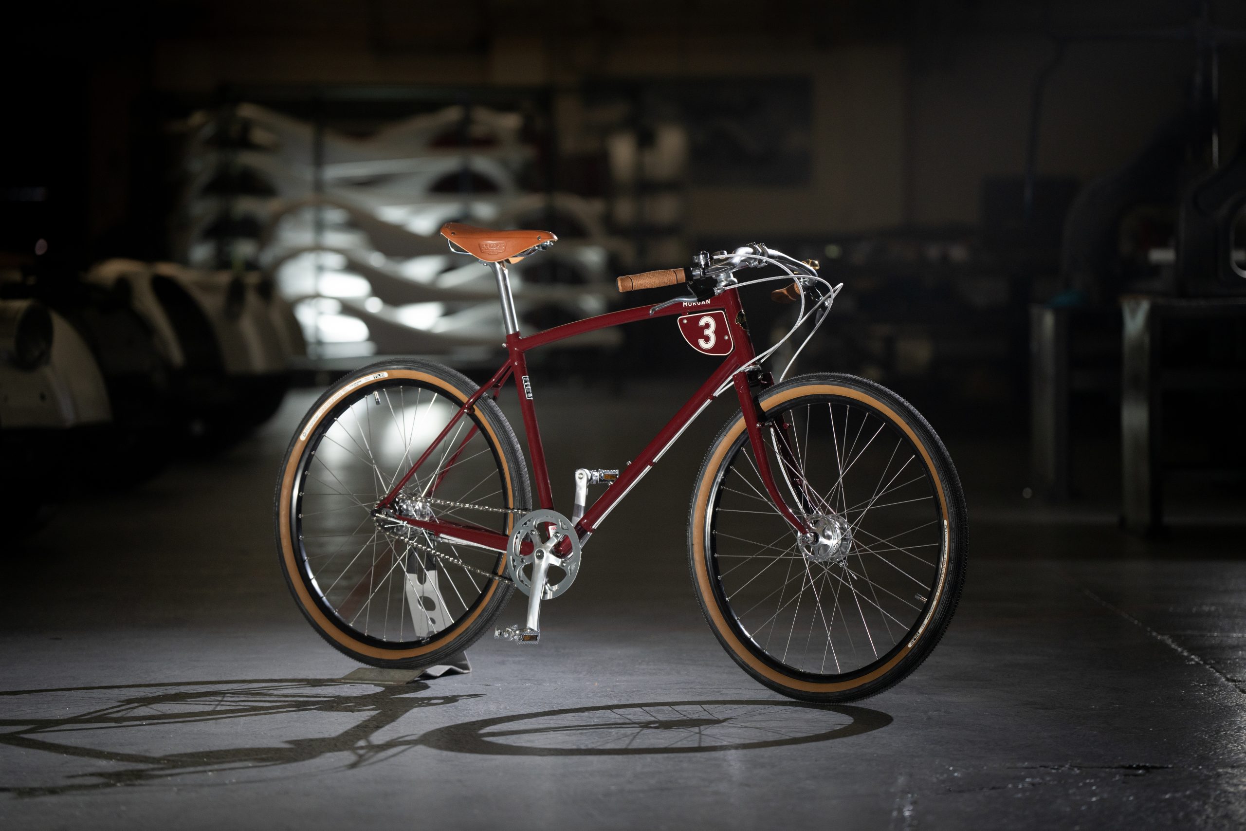Pashley Morgan 3 2023 in factory full bike closer in scaled Pashley and Morgan extend collaboration with three new hand-crafted bicycles