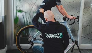 Pearson X The Bike Fitters branded hoodie Pearson Cycles launch £200 cashback bike fitting scheme with every online sale