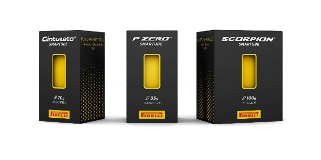 Pirelli presents new SmarTUBE inner tube range