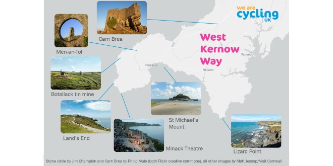 Plans announced for new 150-mile off-road cycling route in Cornwall