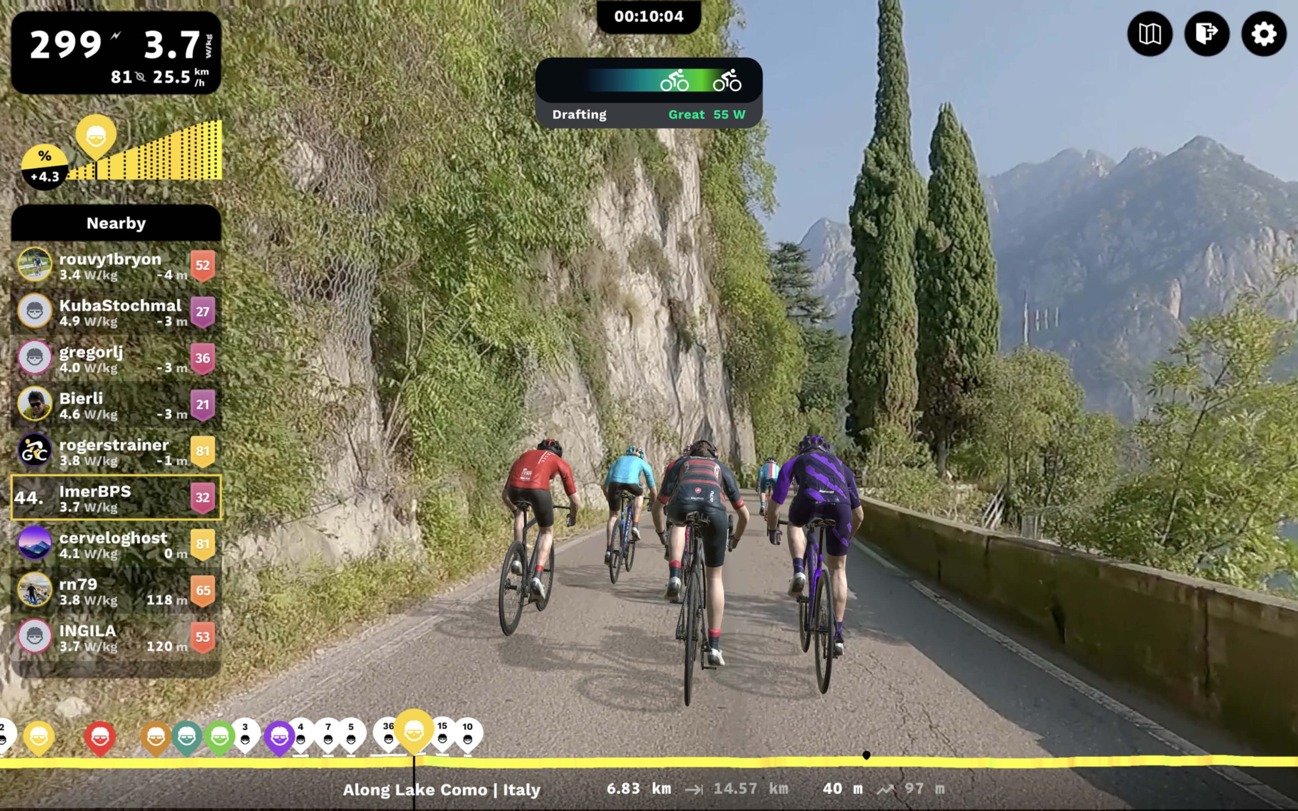 ROUVY Along Lake Como Italy scaled Rouvy introduces new flexible subscription formats