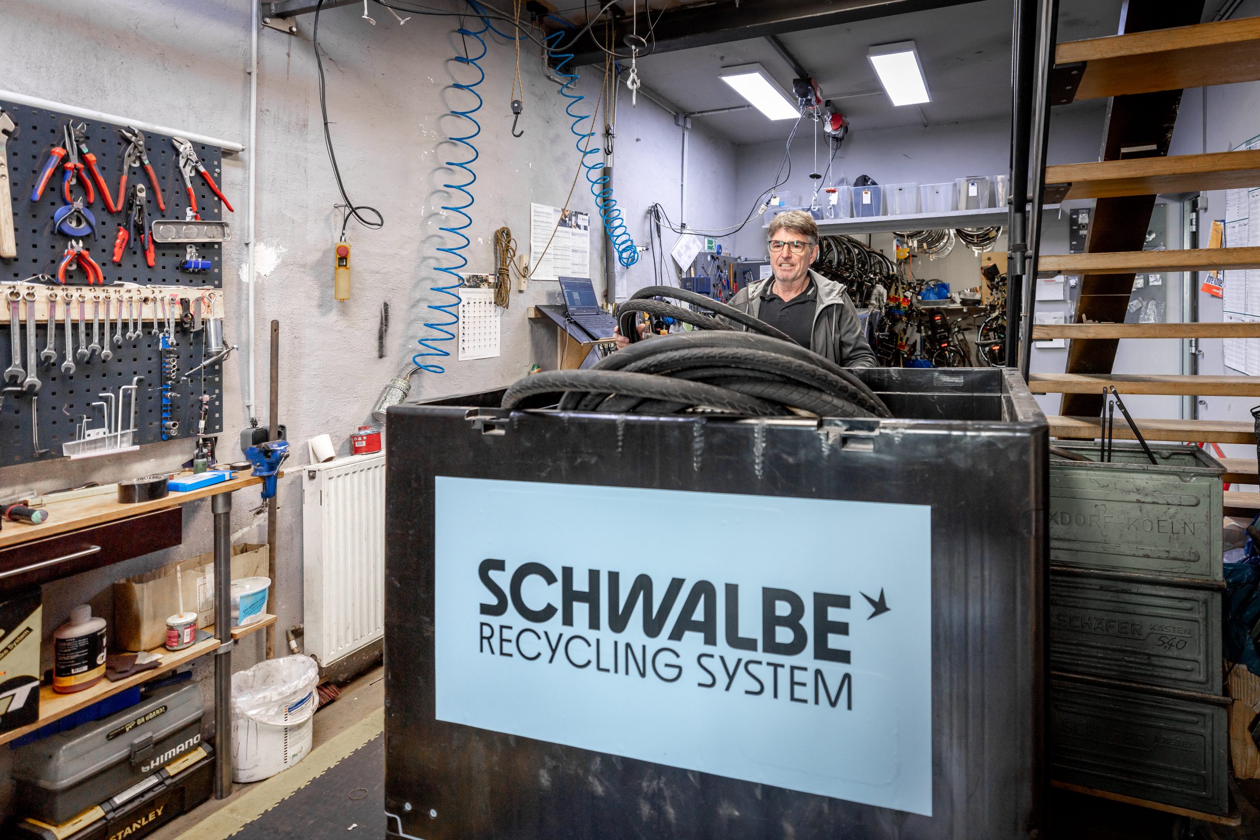 Schwalbe converts 70% of its range to circular tyres