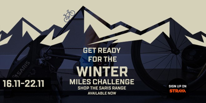 Raleigh UK, Saris launch ‘Winter Miles Challenge with Saris UK’  Strava challenge