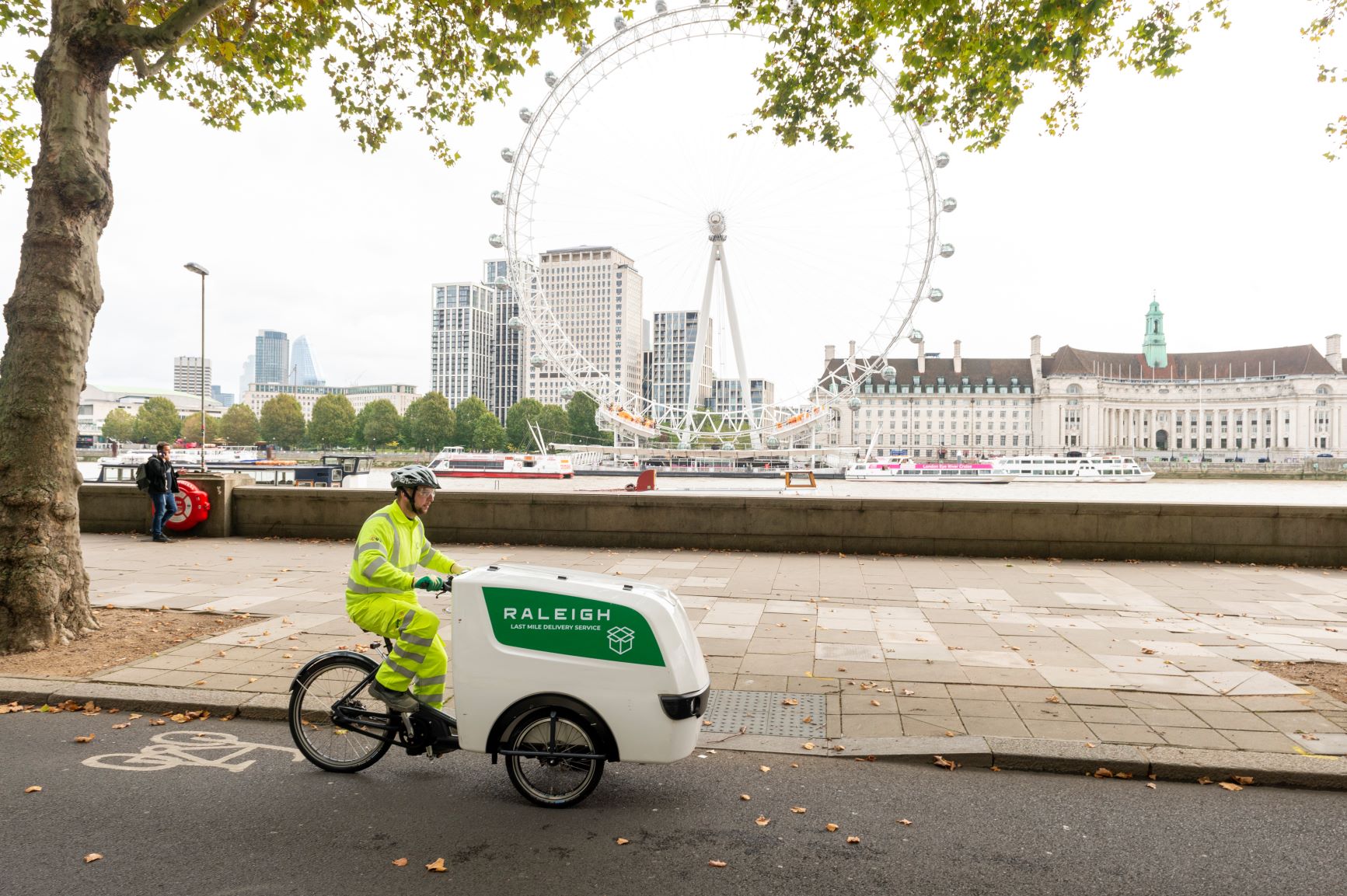 Raleigh supports e-cargo trial in partnership with leading highway service provider