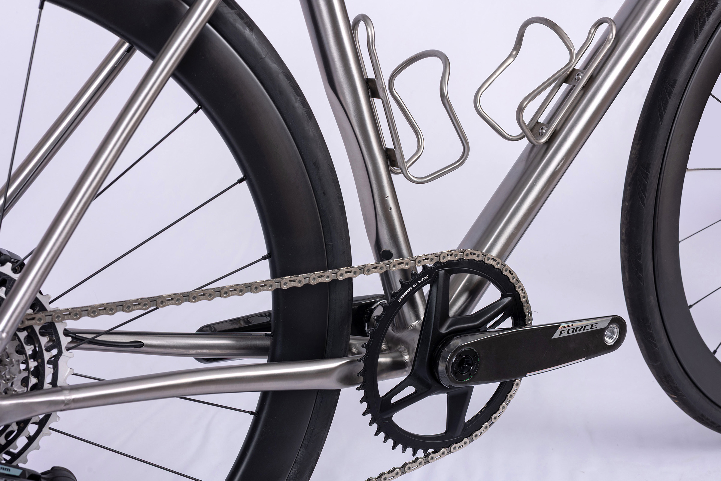 Road Plus Ti Road 04 BlackHeart Bike Co. showcases new Road Plus bike at CyclingWorld - with UK retailers